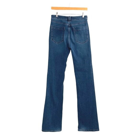 Pilcro & the Letterpress High-Rise Womens Bootcut Jeans Size 27 Dark Wash - Picture 2 of 10